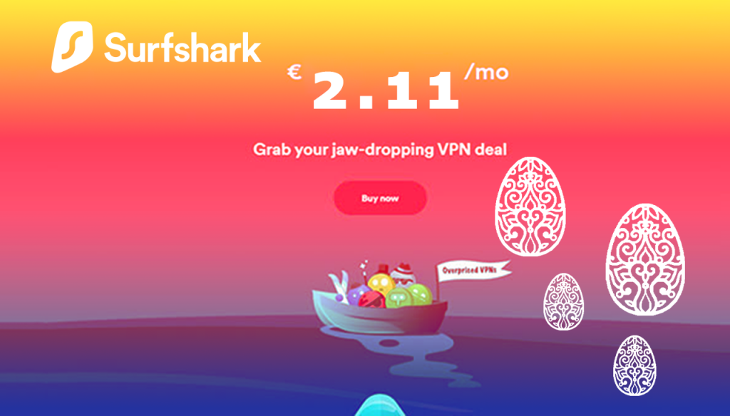 Surfshark pasen deal 2021