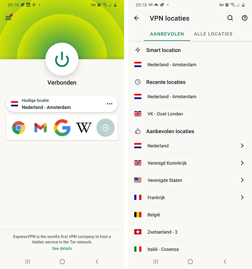 ExpressVPN Android